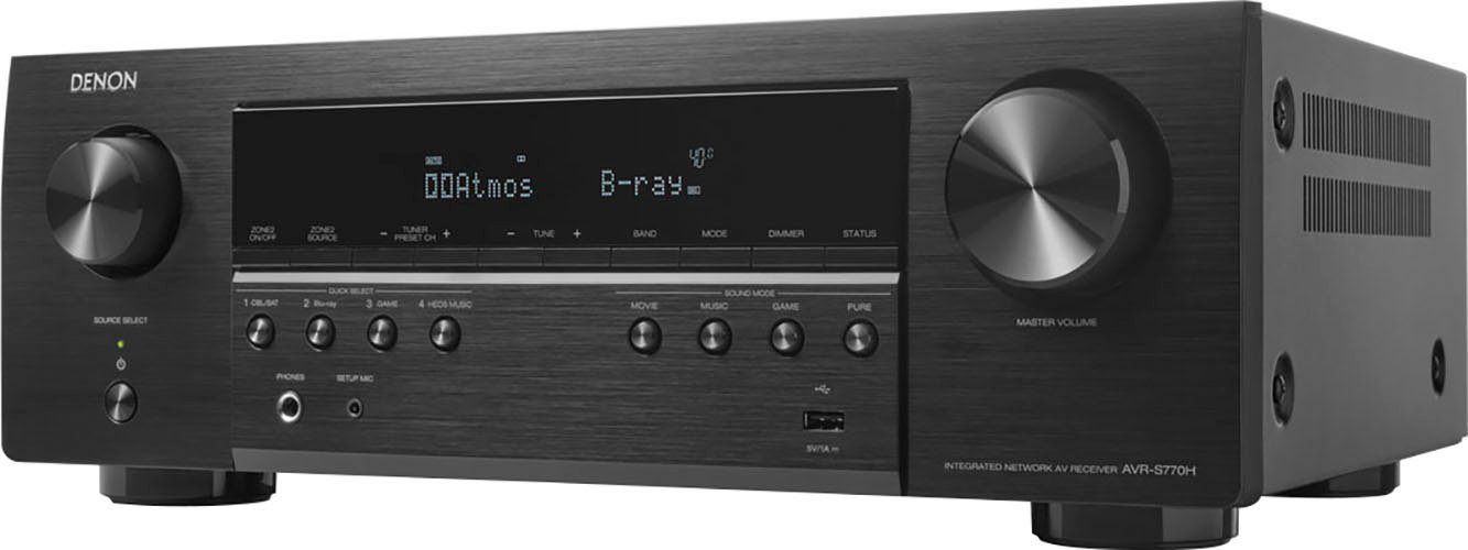 Denon AVR-S770H 7.2 AV-Receiver (Bluetooth, LAN (Ethernet), WLAN)