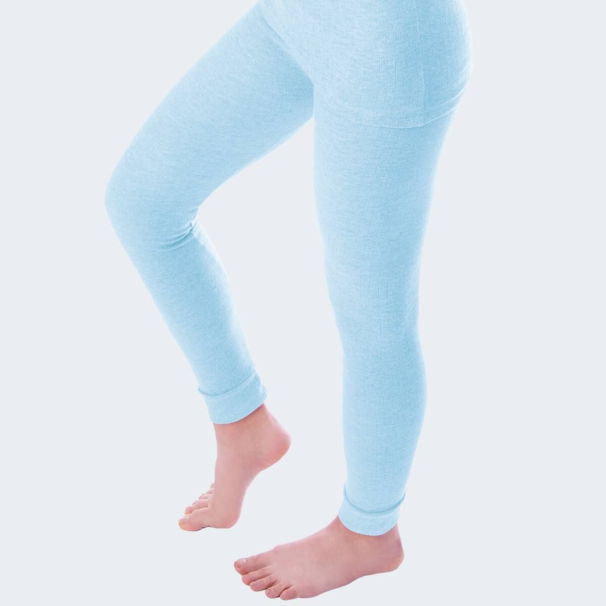 Black Snake Lightblue Damen Thermounterhose