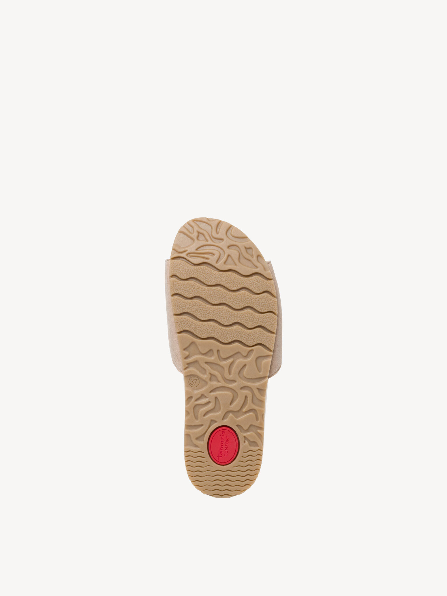 Mule en cuir - beige