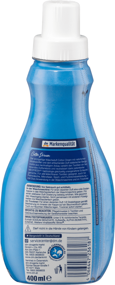Wäscheduft Cotton Dream, 400 ml