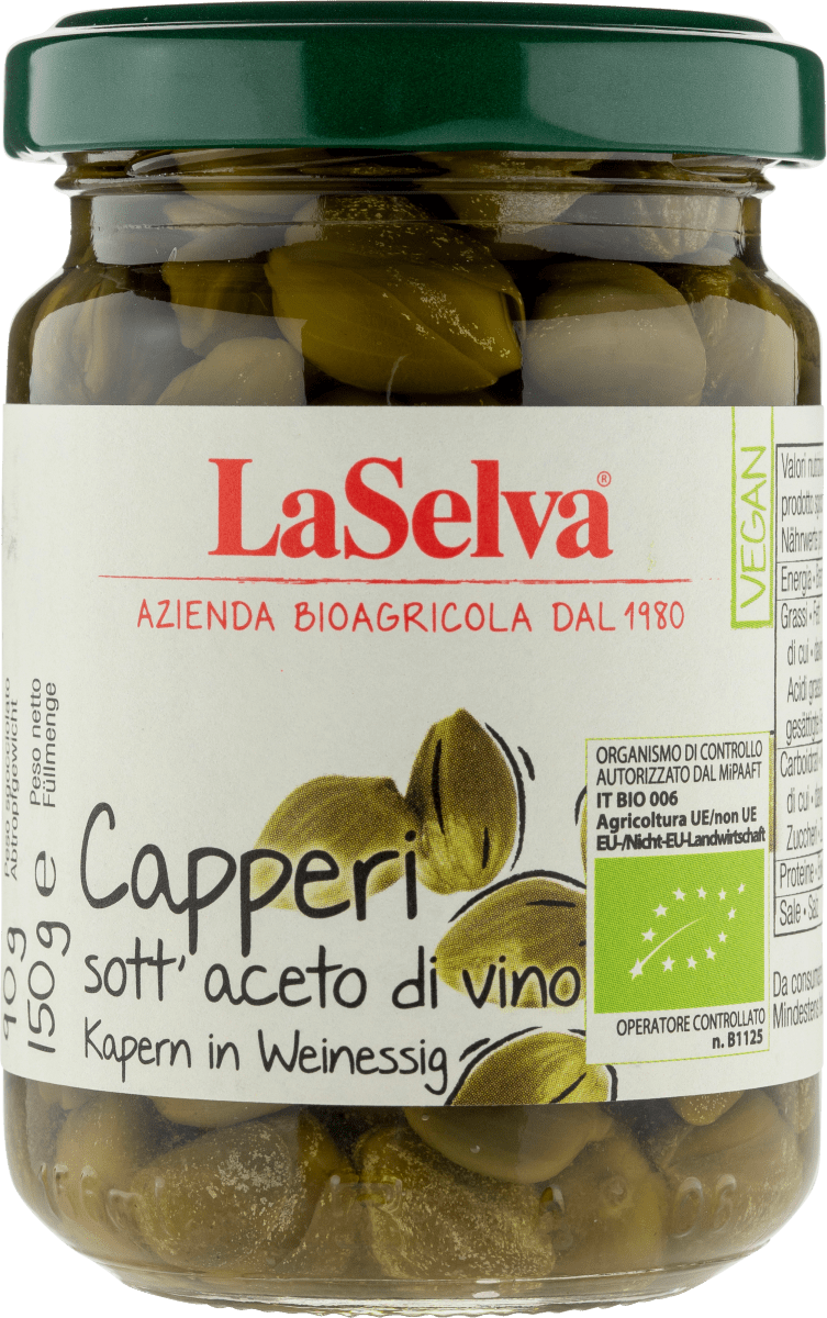 Kapern in Weinessig, 90 g