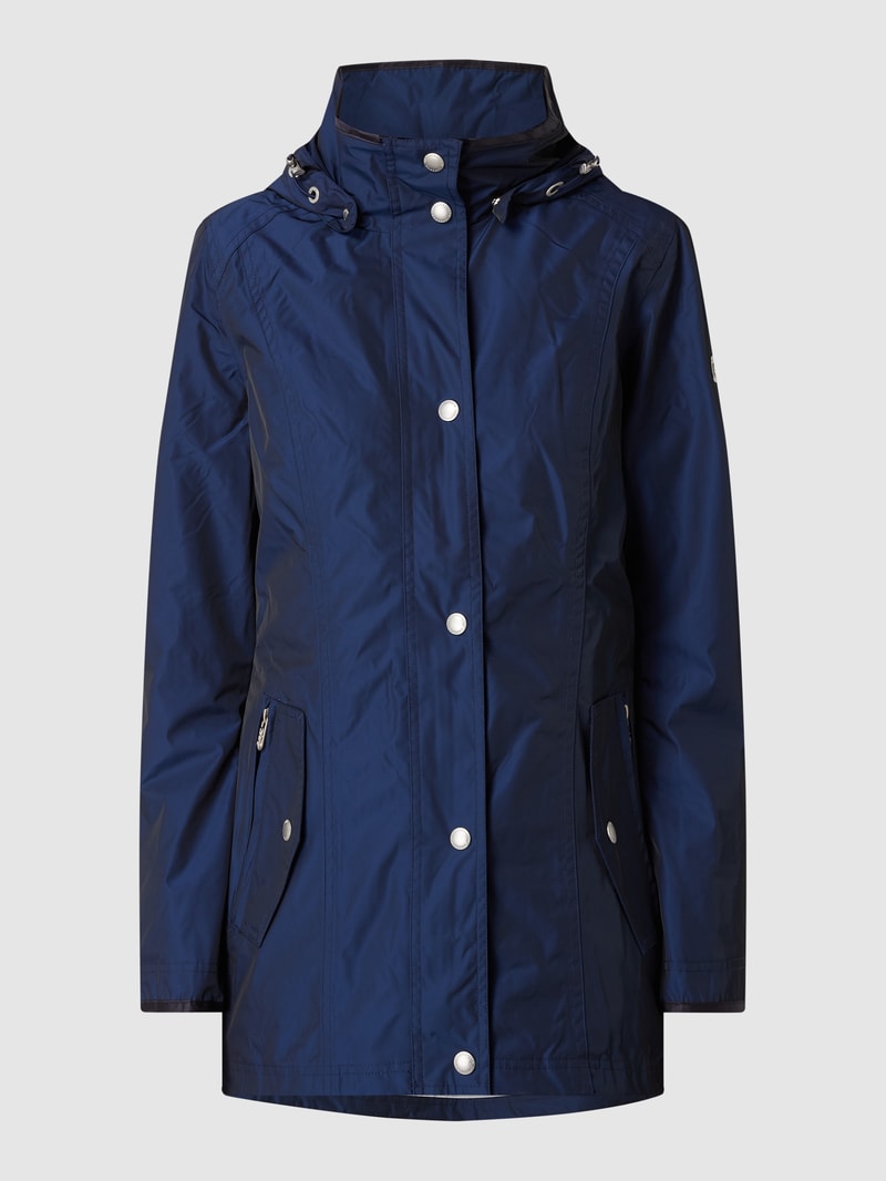 Romance 812 Funktionsjacke mit abnehmbarer Kapuze in blau