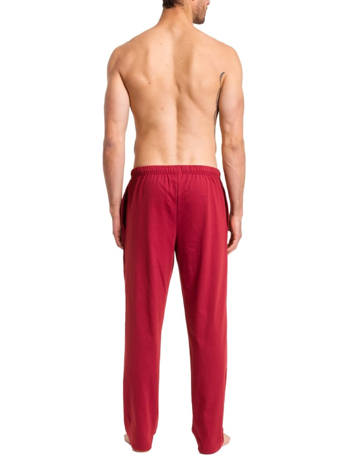 Haasis Bodywear Pyjamahose in weinrot günstig kaufen S