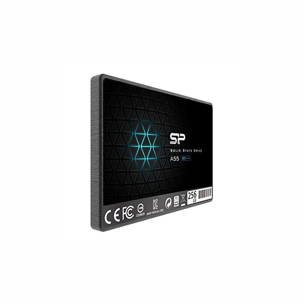 SILICON POWER Festplatte Silicon Power SP256GBSS3A55S25 256 GB SSD 25 SATA III interne Gaming-SSD