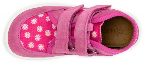 bLifestyle ~ Loris MidCut Klettschuh ~ Blumen Himbeere