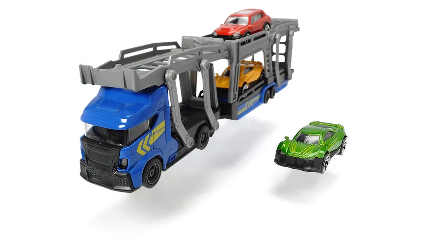 Dickie - City - Car Trailer, 2-sortiert