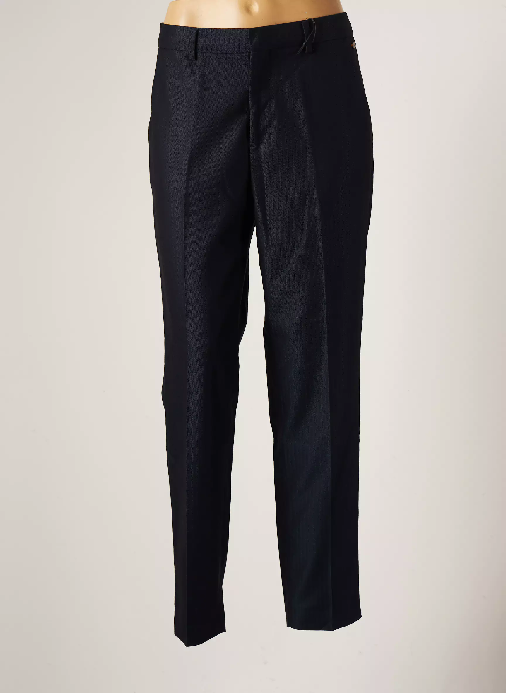Scotch Soda Pantalons Droits Femme couleur bleu