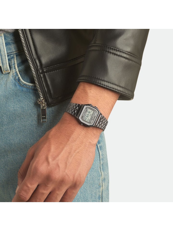 Casio Vintage Digitaluhr Anthrazit günstig kaufen onesize