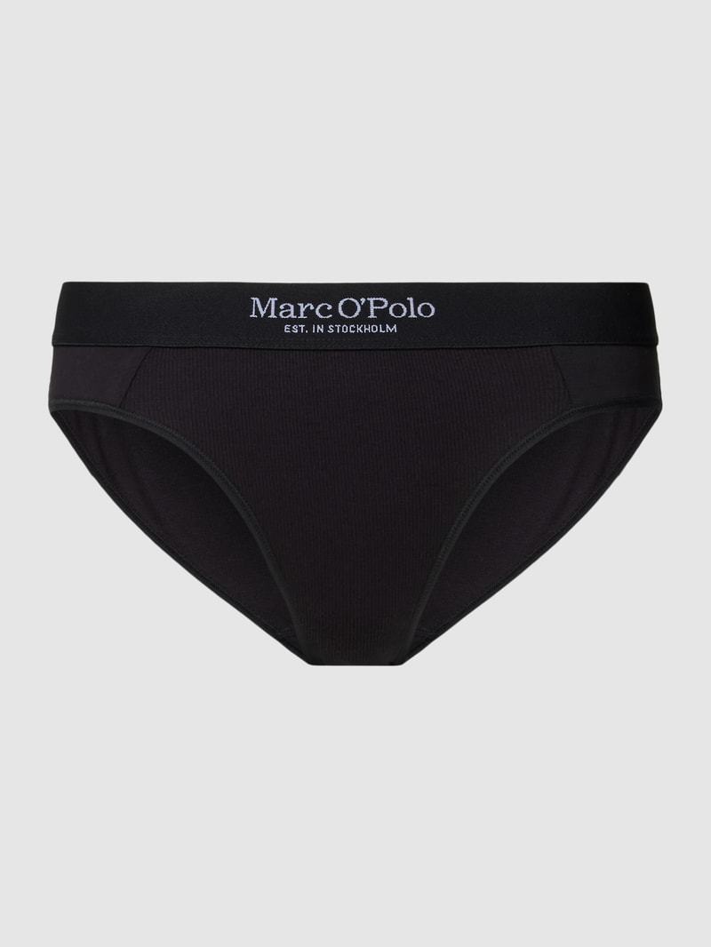 Slip mit elastischem Logo-Bund Modell 'Iconic' in schwarz