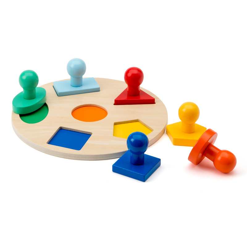 Jeu de formes géométriques et couleurs Oxybul