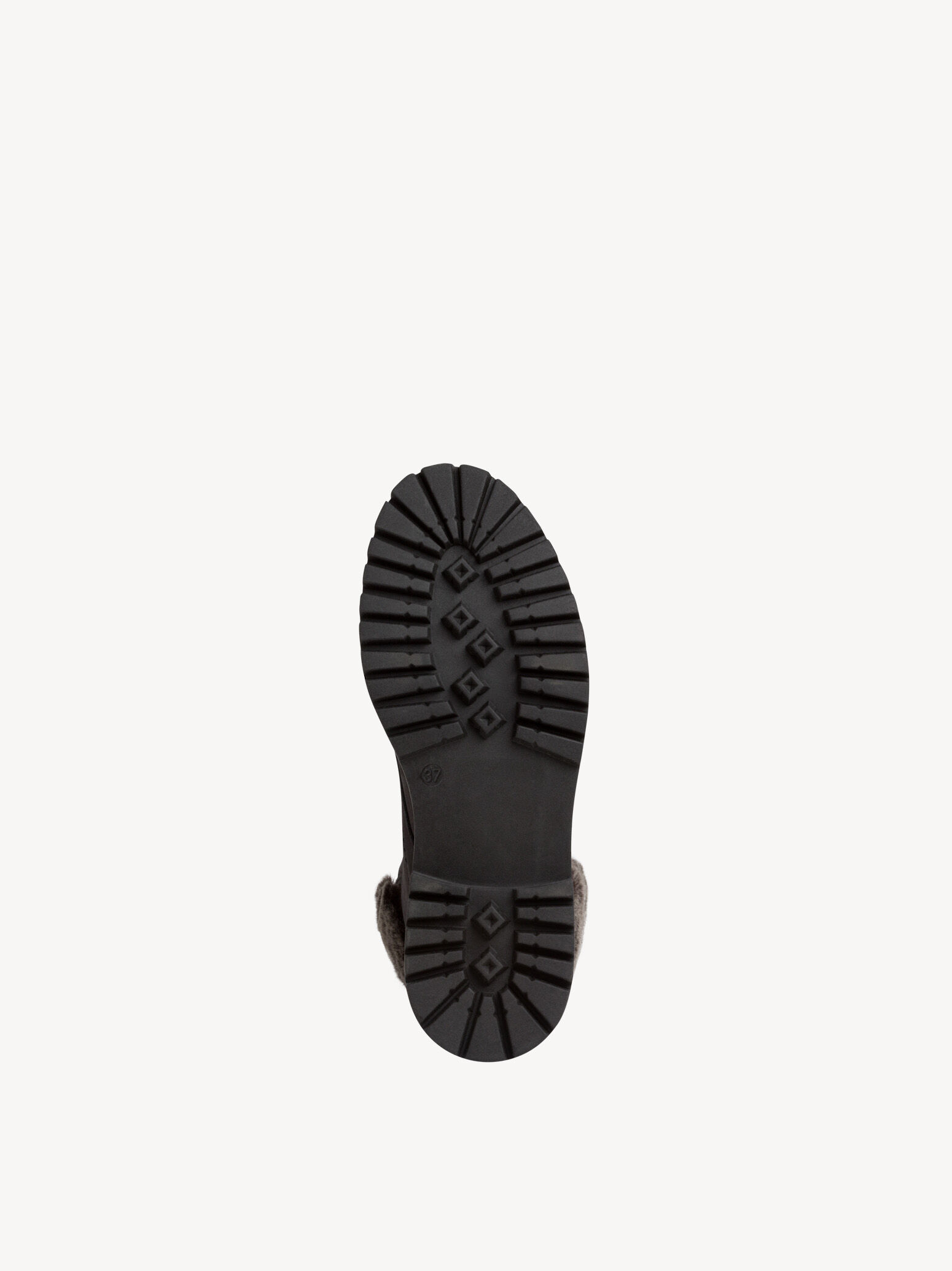 Bottine en cuir - noir doublure chaude