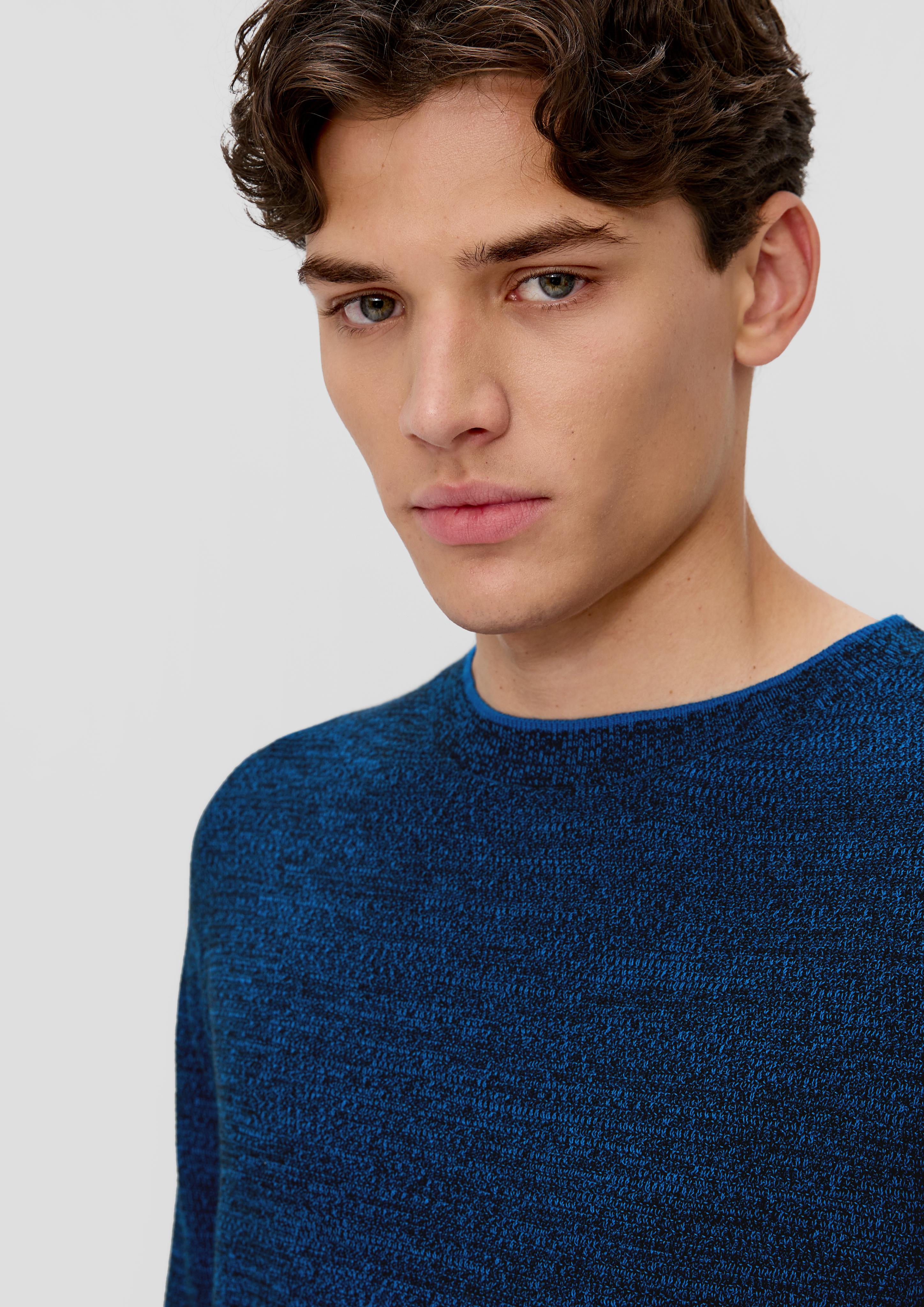 Strickpullover aus reiner Baumwolle  2138544-55W0