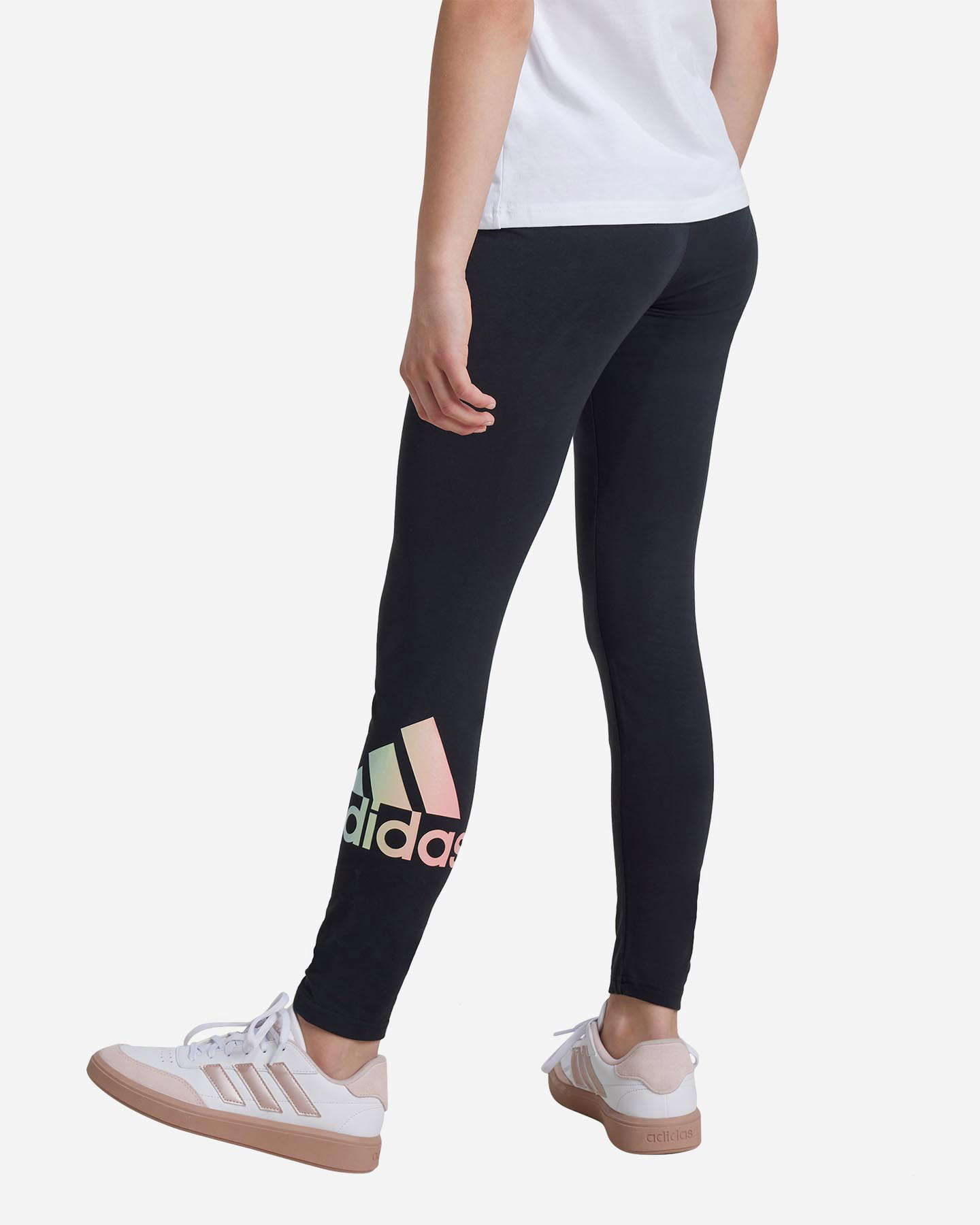 Leginsy Adidas Big Logo Rainbow Jr JE5648