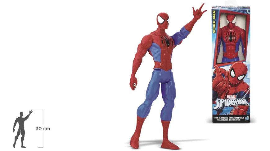 Hasbro - Marvel - Titan Helden - Spider-Man Actionfigur