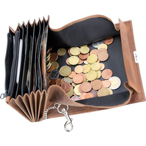 Alassio Kellnerbörse Leder 18,5 cm