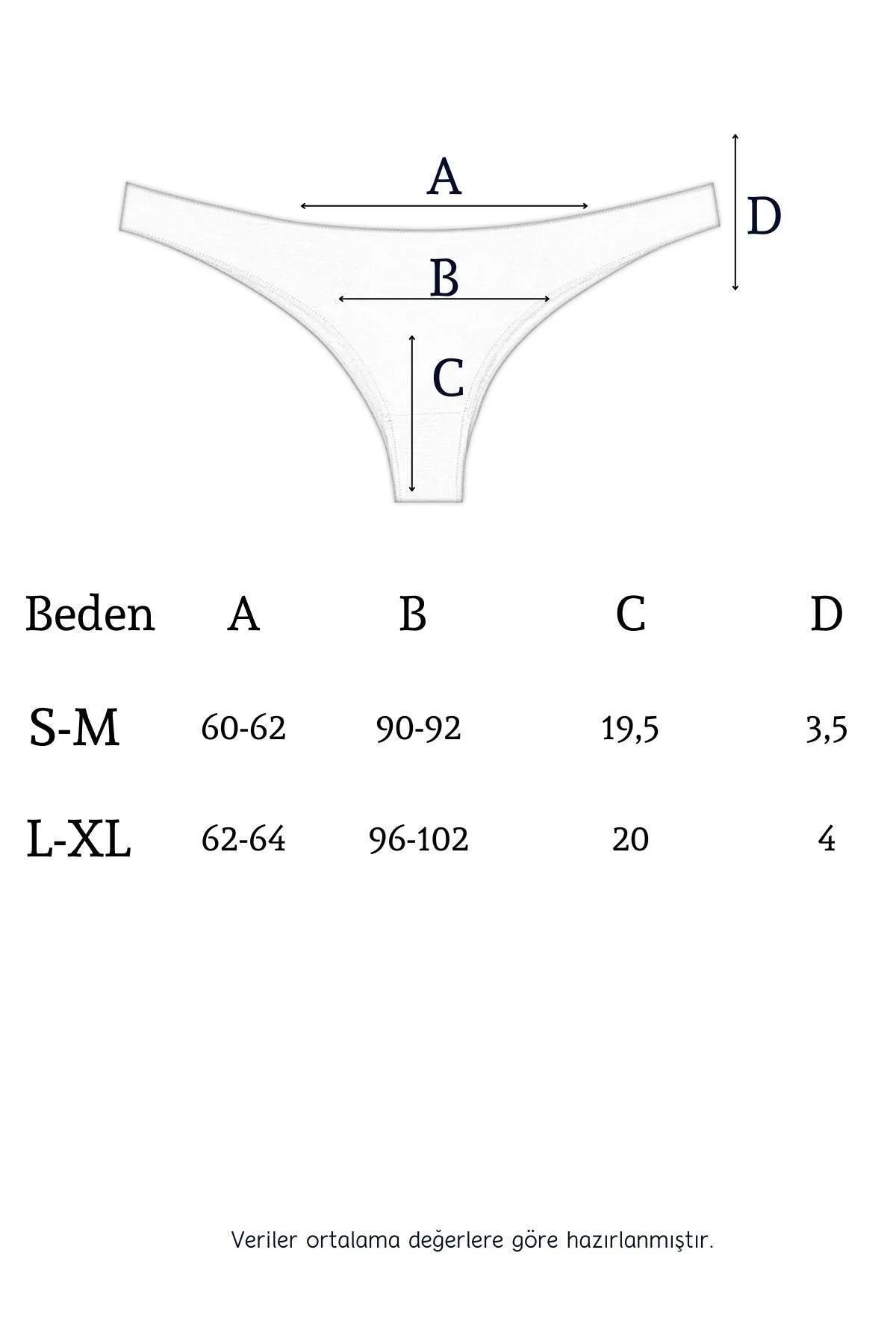 Newlilla  10030 Brazil String 3-teiliges Damenhöschen 10030-v4