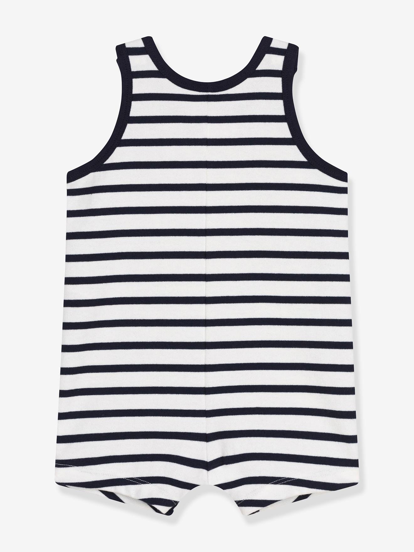 Petit Bateau Baby Sommer-Overall PETIT BATEAU - marine