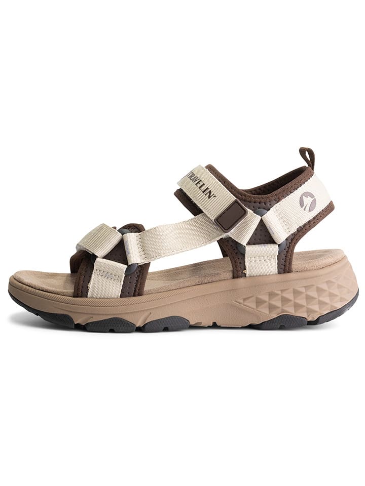 TRAVELIN' Leder-Trekkingsandalen 