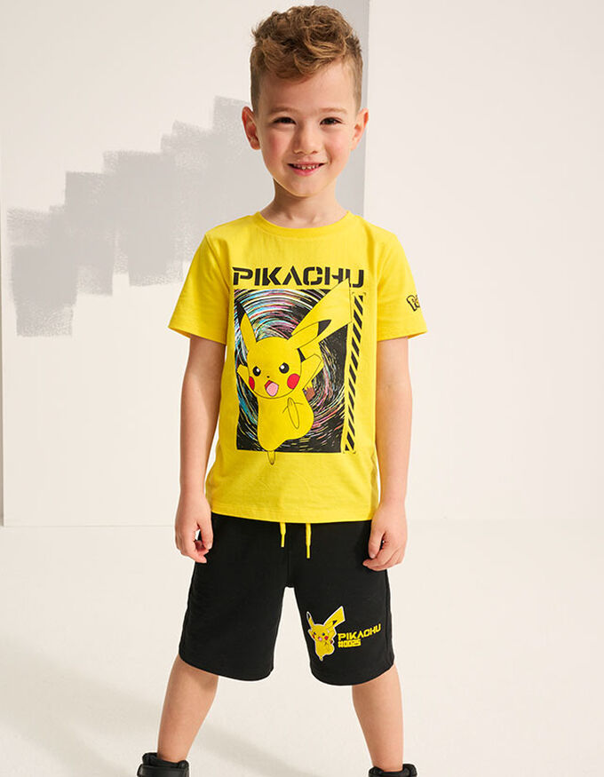 Set aus T-Shirt und Shorts - Pikachu