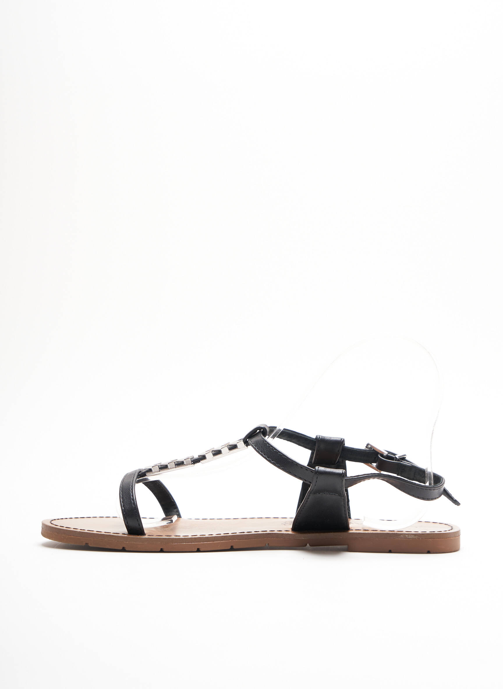 Chattawak Sandales Nu Pieds Femme couleur noir