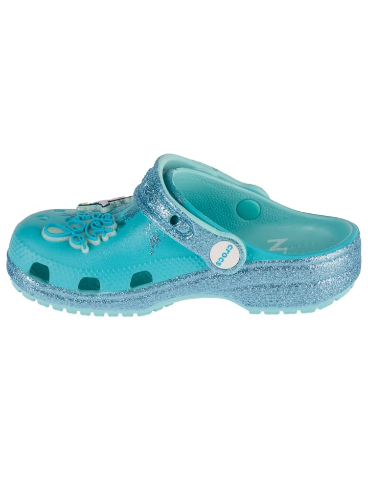 Crocs Crocs Classic Frozen Elsa Clog Kids in Blau günstig kaufen