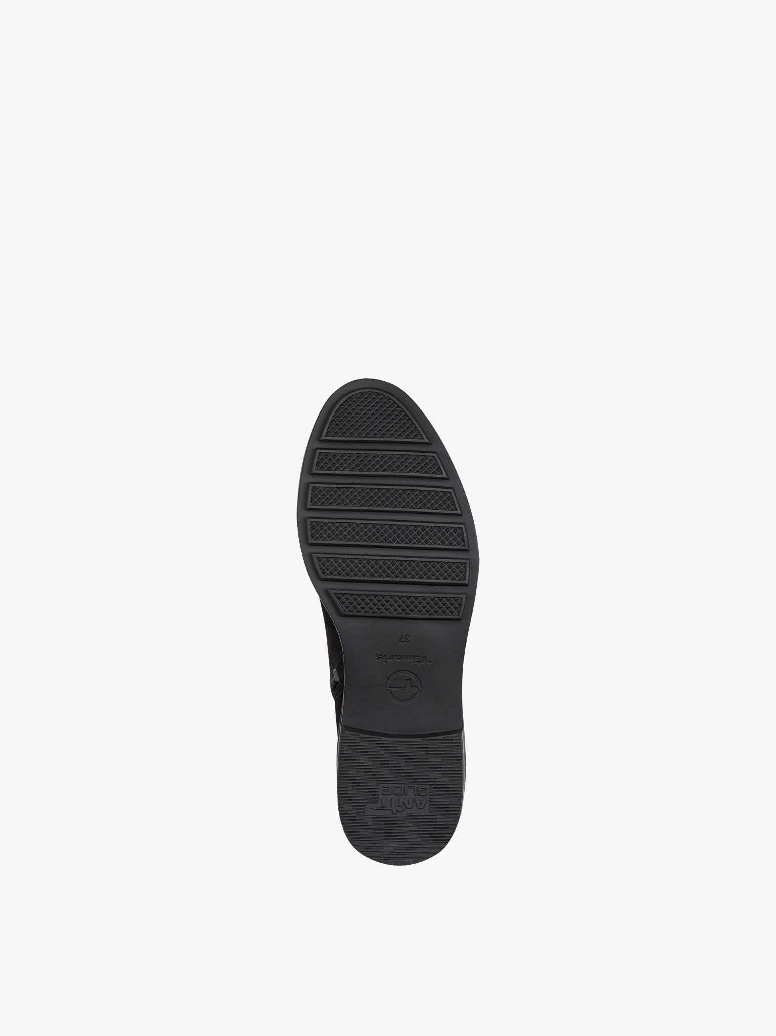 Bottine Chelsea en cuir - noir