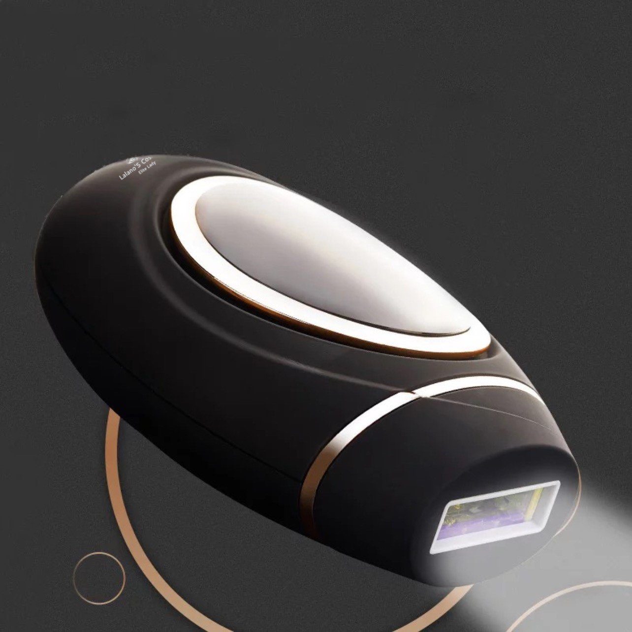 Lalano`S Cosmetics IPL-Haarentferner für Körper, Gesicht, Achseln und Bikinizone, 500.000 Lichtimpulse, mit LCD-Touch Screen, Maniküre Pediküre Set