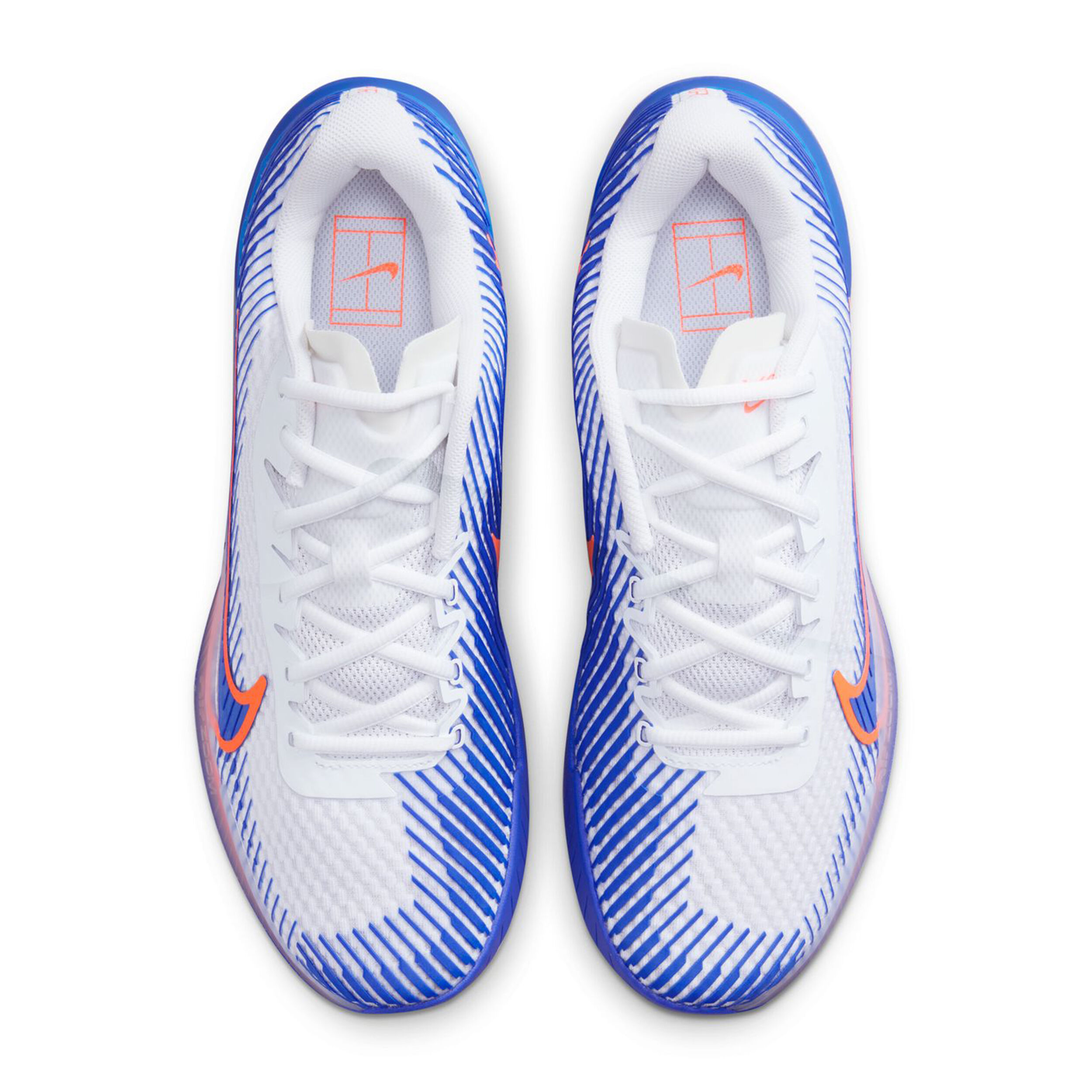 Air Zoom Vapor 11 Allcourtschuh Herren - Weiß, Blau