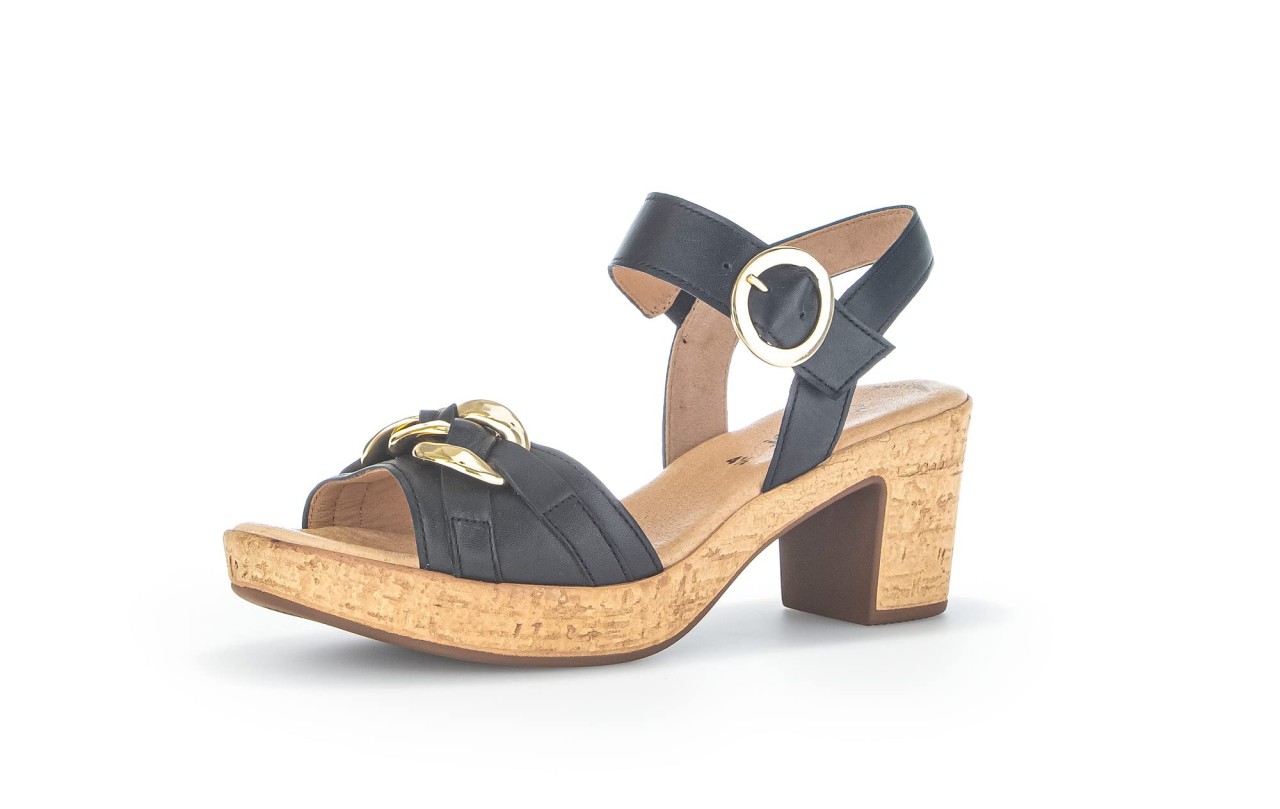 GABOR Klassische Sandalen schwarz