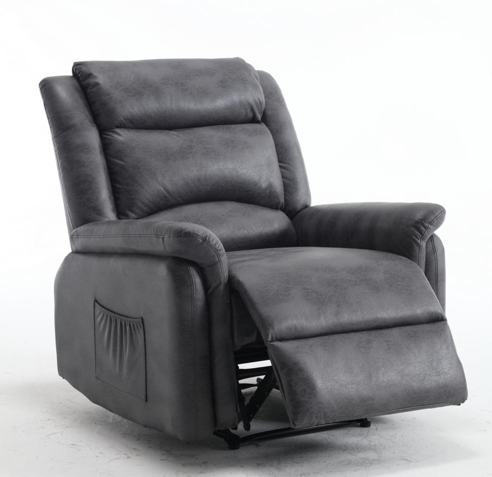 Happy Home Relaxsessel mit verstellbare Rückenlehnen HSP96-GRA