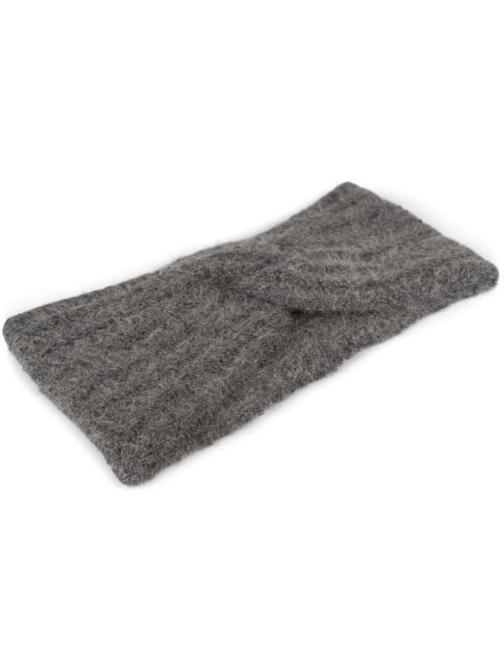 styleBREAKER Strick Stirnband in Grau günstig kaufen onesize