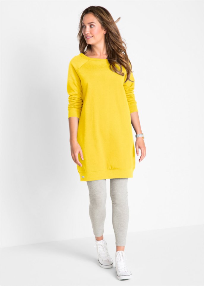 Sweatkleid mit Raglanärmeln