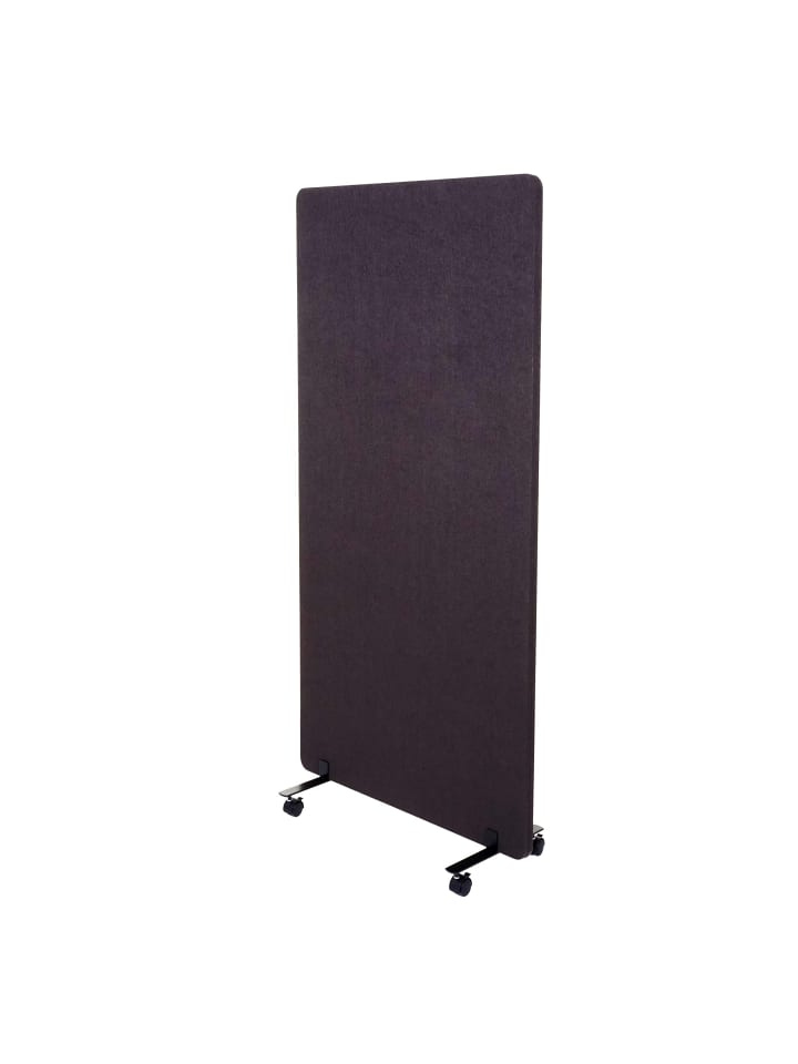 MCW Akustik-Trennwand G77, 167x80cm braun-grau günstig kaufen onesize