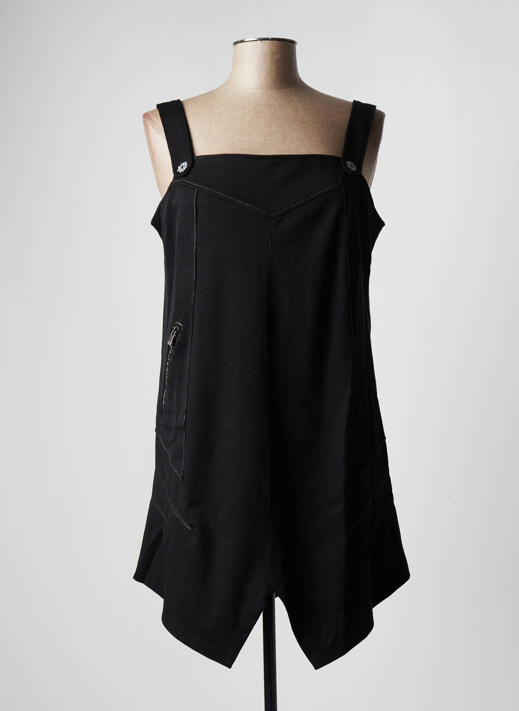 Christian Marry Tuniquemanchelongue Femme couleur noir