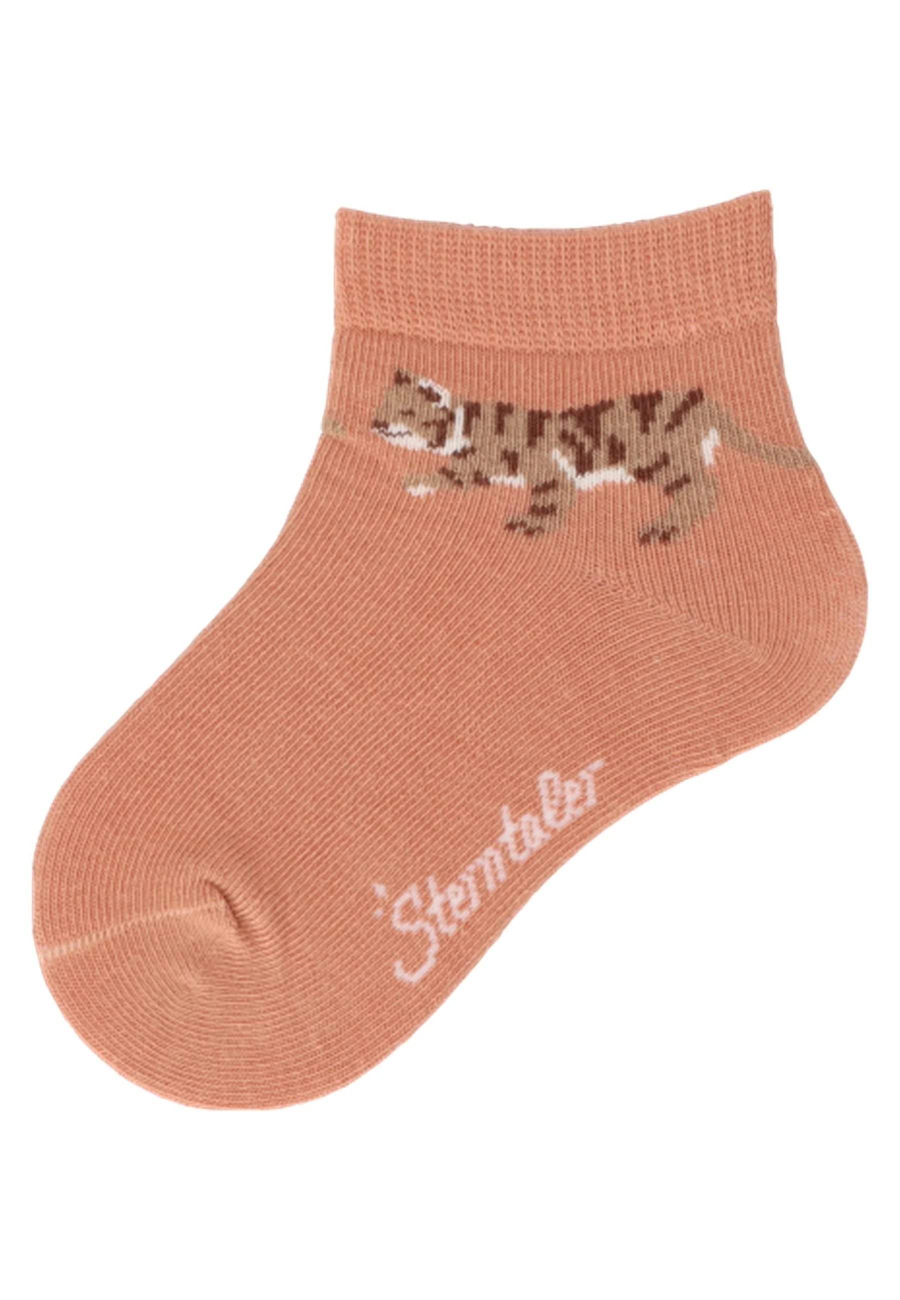 Socken im 3er Pack mit Motiv Tiere in versch. Farben