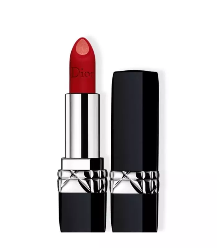 ROUGE DIOR DOUBLE ROUGE Couleur Mate Métal & Contour Couture