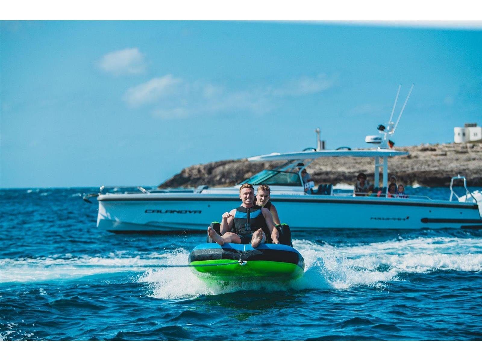 Jobe Inflatable SUP-Board JOBE SWATH FUNTUBE 2 PERSON, (Set), 2 Personen,4 Griffe,Doppelt genähtes Nylon