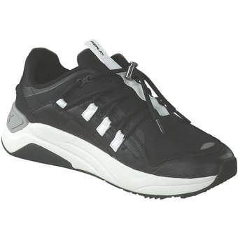 Replay Tennet Wipe Sneaker in schwarz