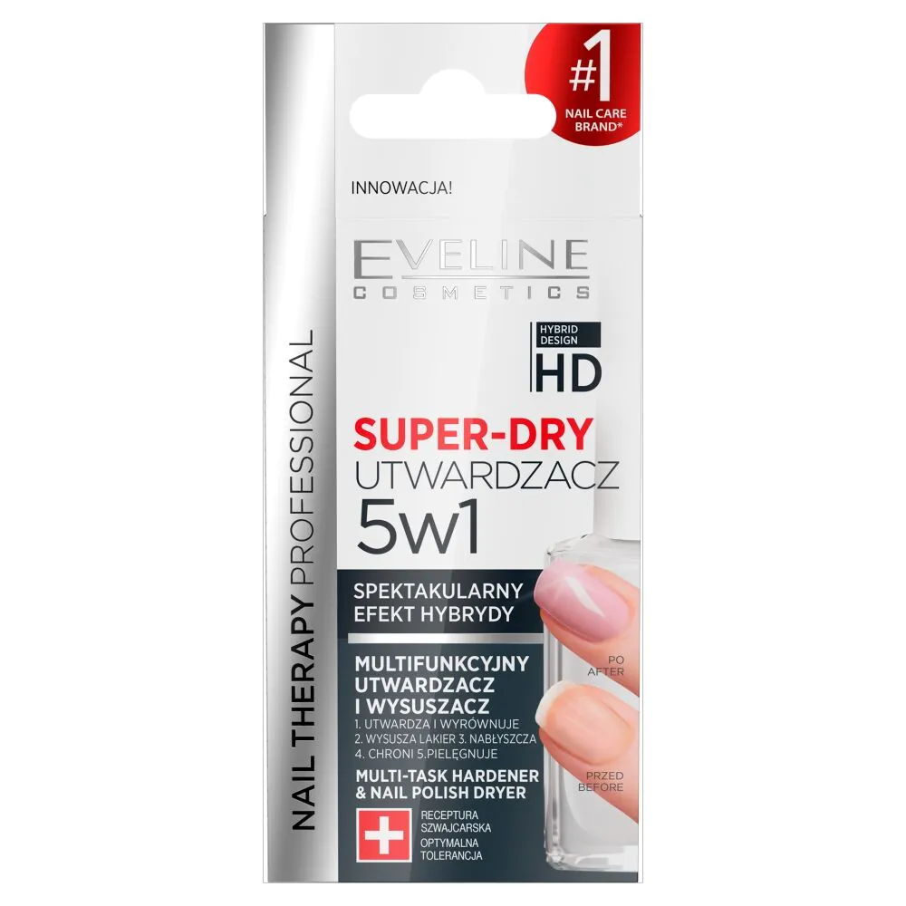 Eveline Nail Therapy 5-u-1 učvršćivač i sušilo za nokte