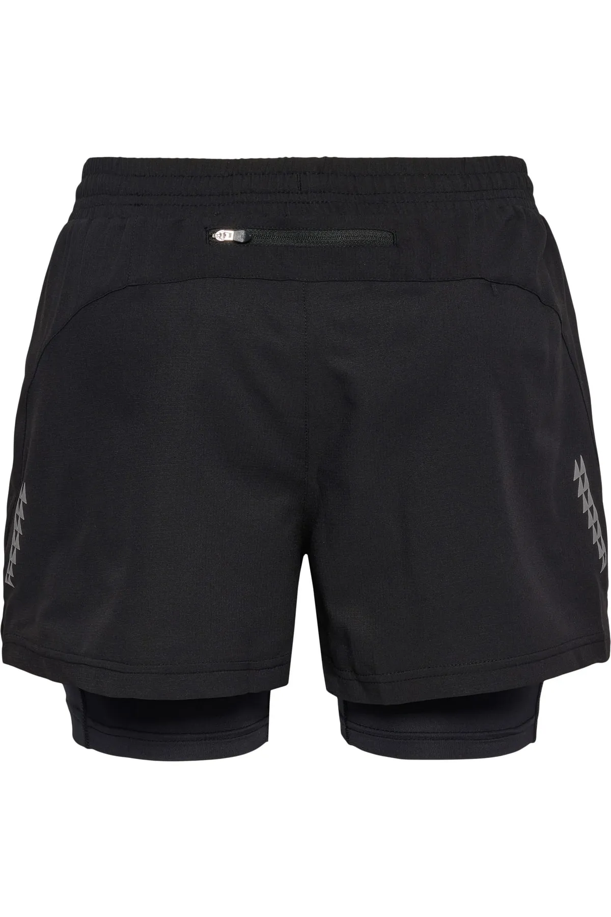 NEWLİNE  Kurze Sporthose - Schwarz - Mittlerer Bund