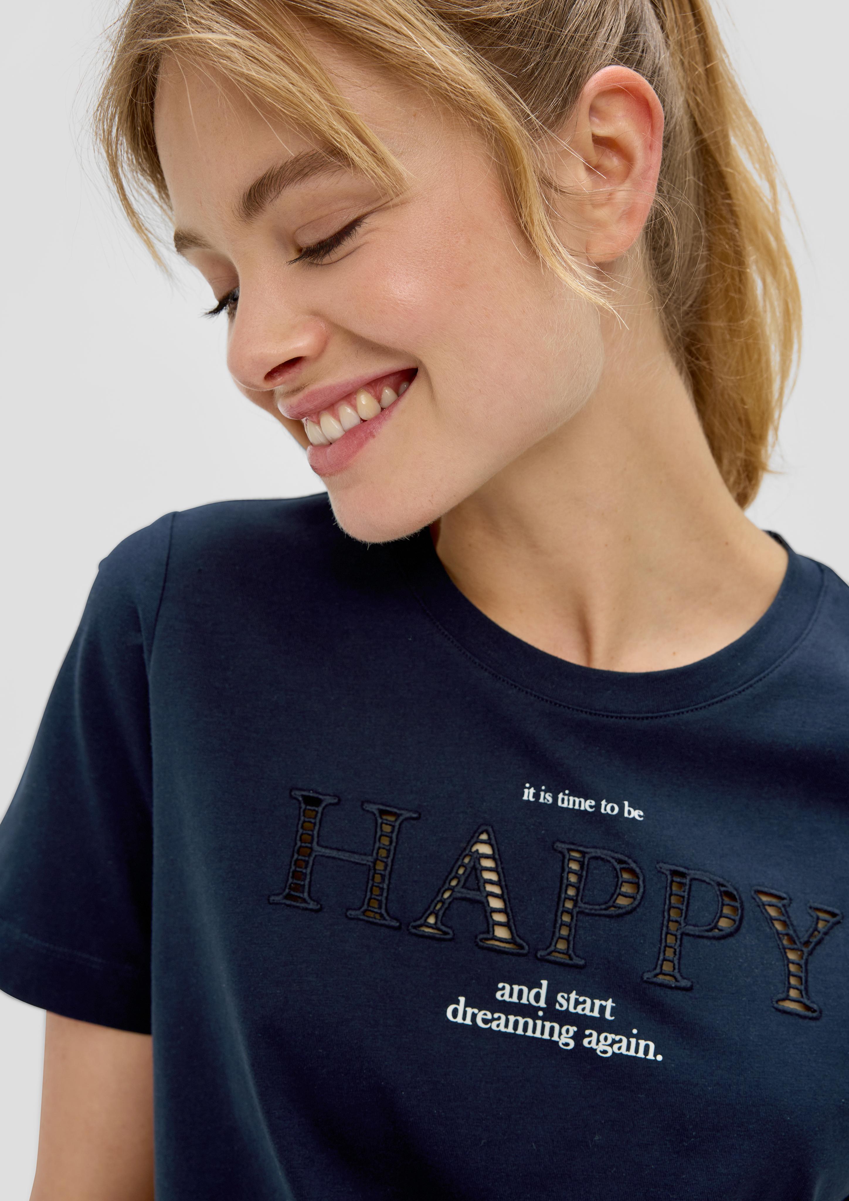 T-Shirt mit Frontprint  2144448-59D0