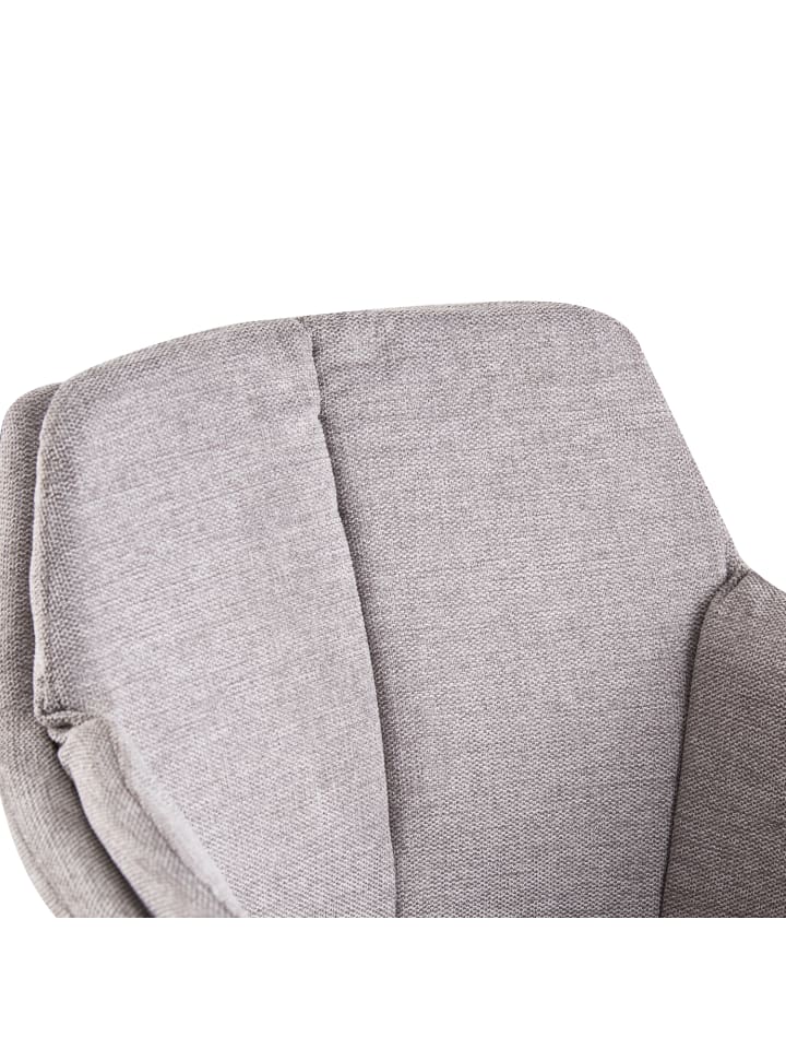 B&D Home Drehstuhl DAISY in Grau - (B)62 x (H)86 x (T)63 cm günstig kaufen onesize