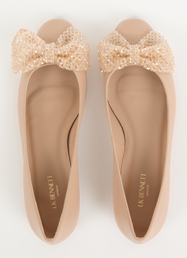 LKBennett Christa nahkainen ballerina strasseilla