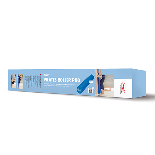SISSEL Pilates Roller Pro 90 cm blau inkl.Übu.Post  1 St