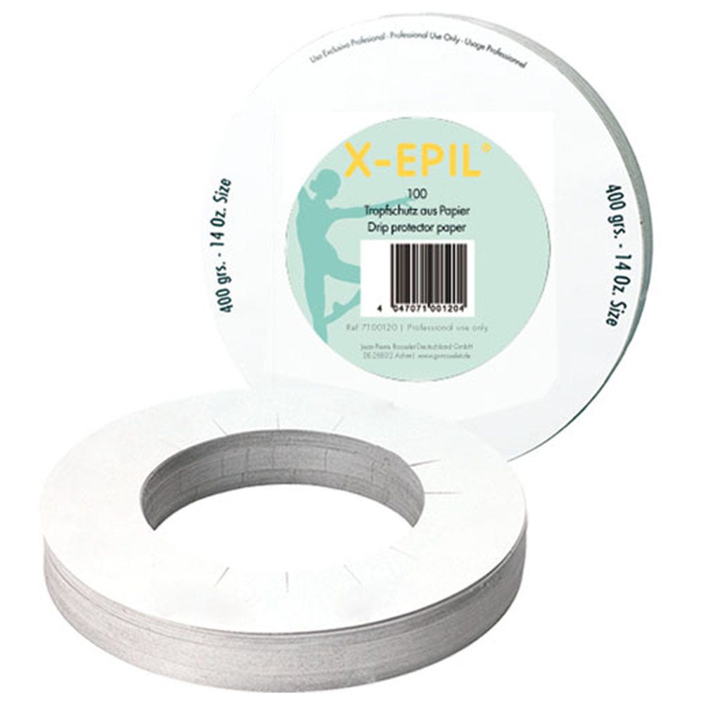X-EPIL Tropfschutz aus Papier 100 Stück