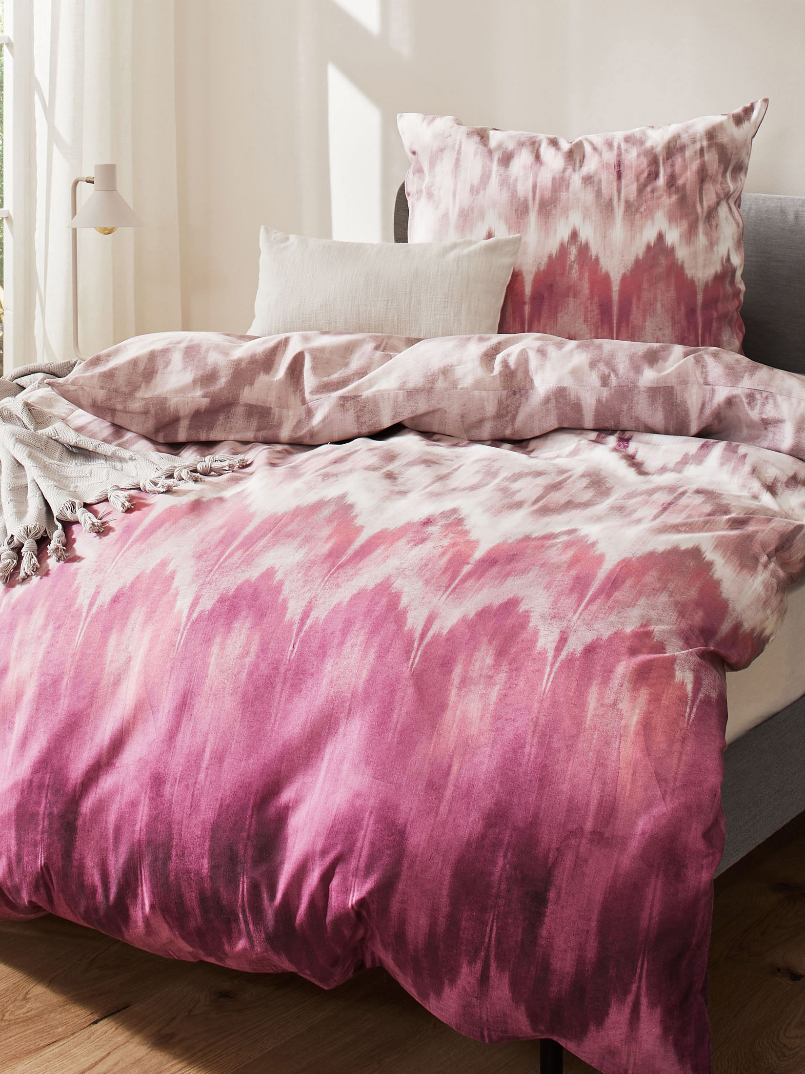 Mirani Renforcé-Bettwäsche, Fuchsia