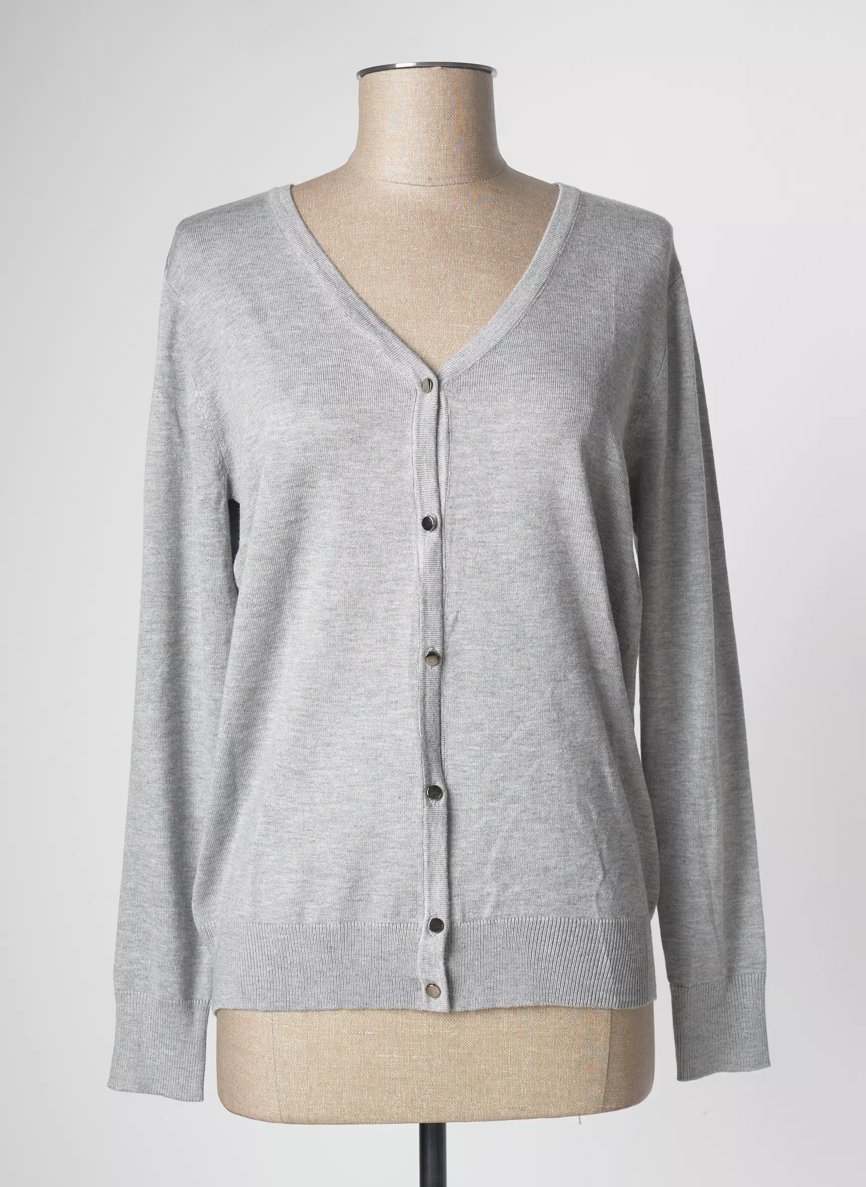 Brandtex Cardigans Femme couleur gris