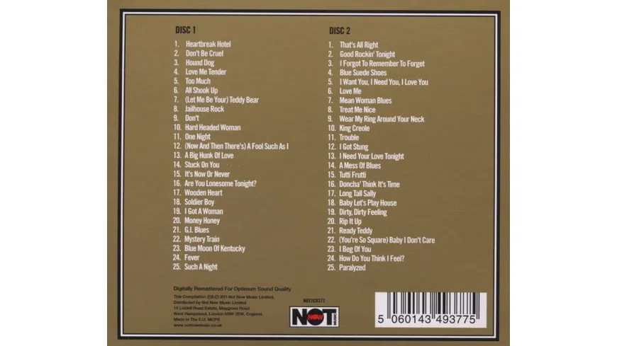 Gold-50 Original Hits-