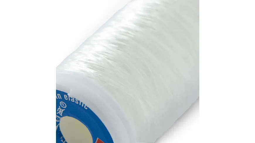 Prym Strick-Elastic Beilaufgarn transparent 200 m