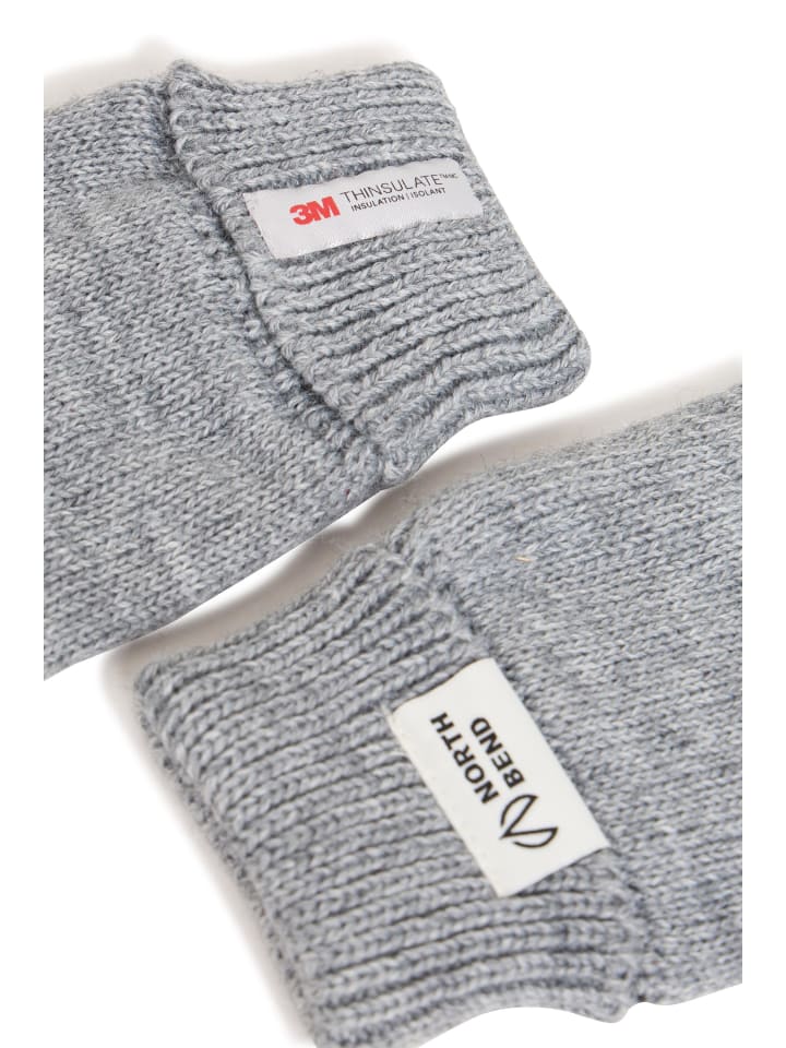 North Bend Fleecehandschuhe NBRamon U 193574MMM Wärmende Handschuhe in grau günstig kaufen